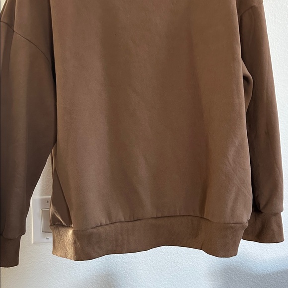 Trendy Queen Oversized Half ZipSweatshirt - Picture 8 of 10